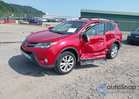 2014 Toyota Rav4 Limited from USA, damaged, VIN 2T3DFREV8EW197155
